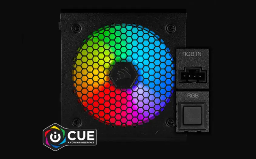 Corsair CX550F RGB CP-9020216-EU 550W Full Modüler Power Supply