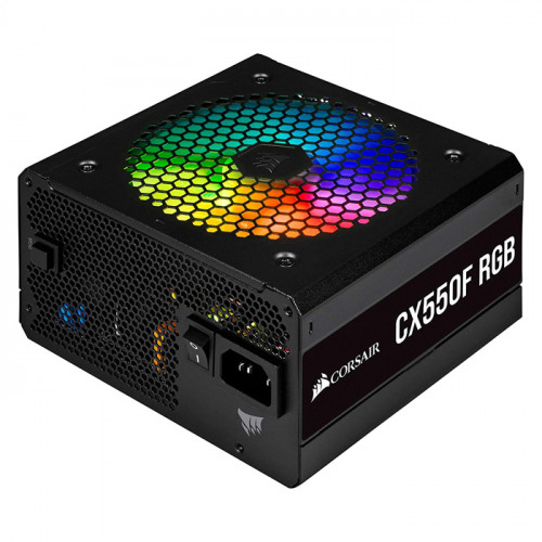 Corsair CX550F RGB CP-9020216-EU 550W Full Modüler Power Supply