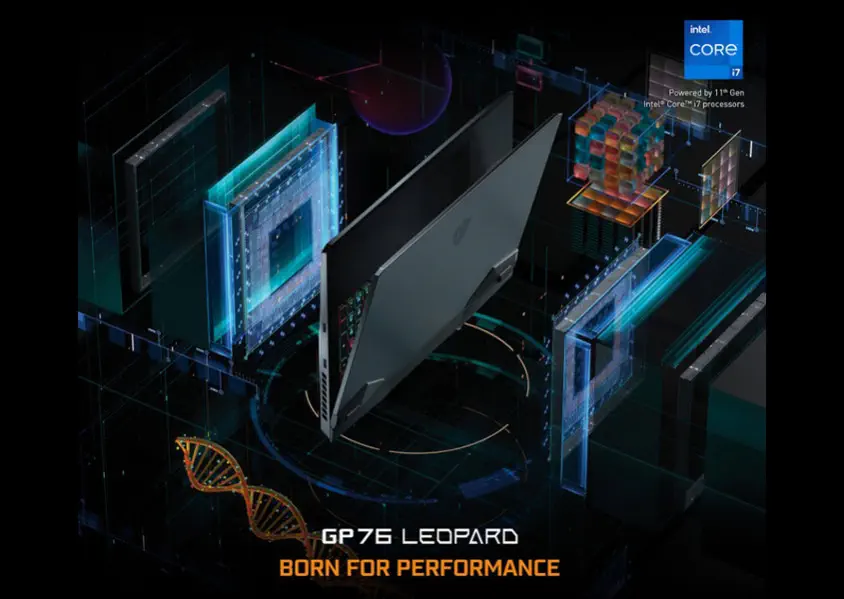 MSI GP76 Leopard 11UG-205XTR 17.3″ Full HD Gaming Notebook