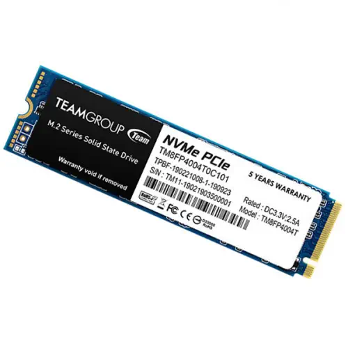 Team MP34 TM8FP4004T0C101 4TB NVMe PCIe M.2 SSD Disk