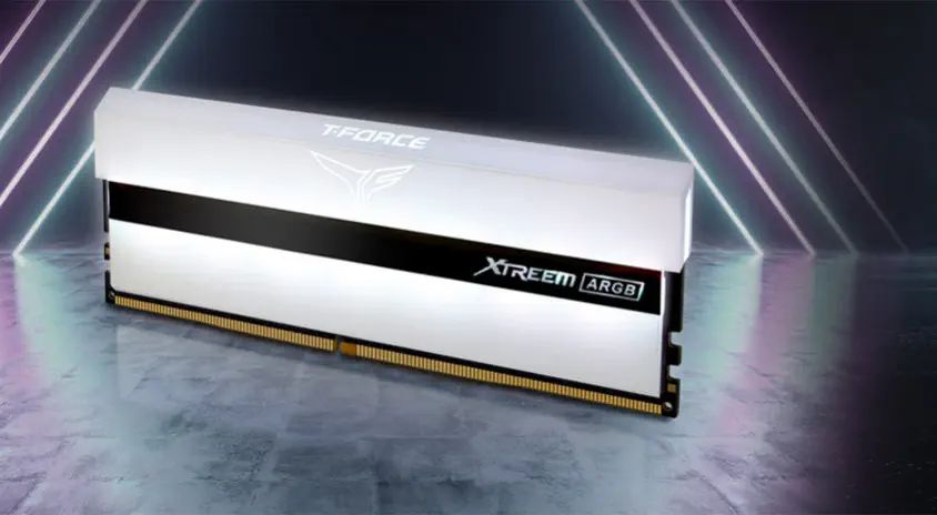 Team T-Force Xtreem ARGB White 16GB DDR4 3200MHz Gaming Ram