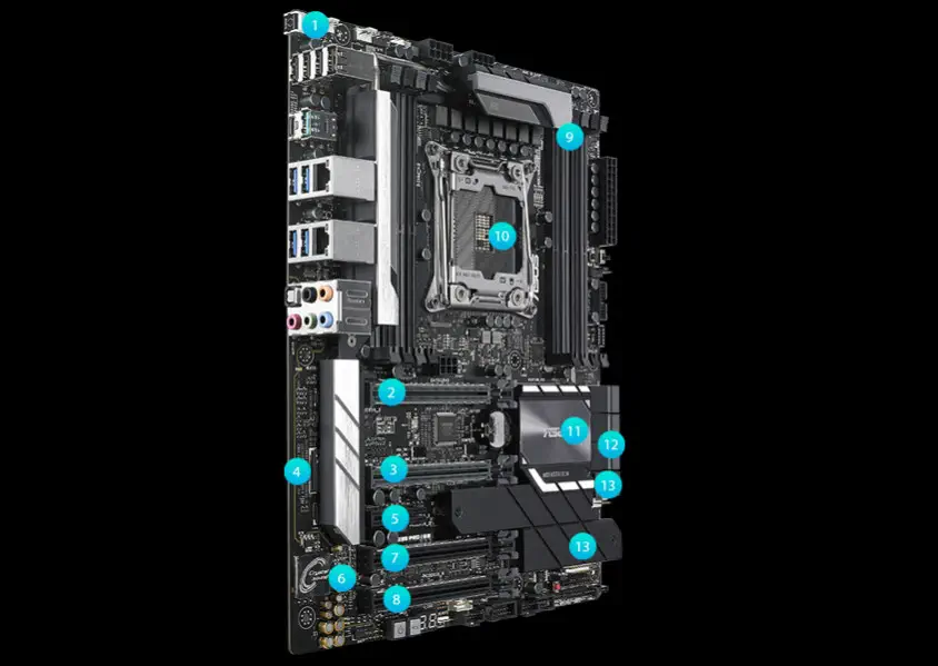 Asus WS X299 PRO/SE Anakart
