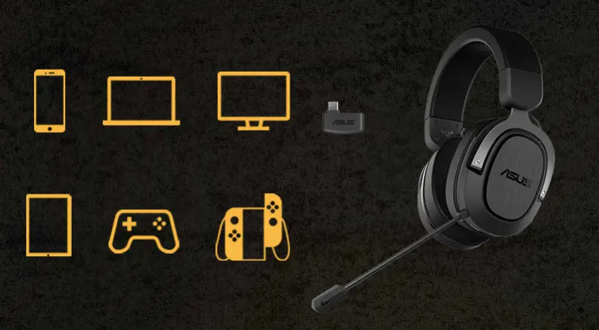 ASUS TUF Gaming H3 Wireless Gaming Kulaklık