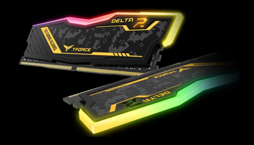 Team T-Force Delta TUF Gaming Alliance RGB 8GB DDR4 3200MHz Gaming Ram