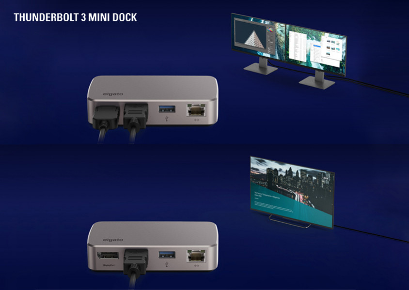 Elgato Thunderbolt 3 Mini Dock 10DAB9901 Dock Ünitesi