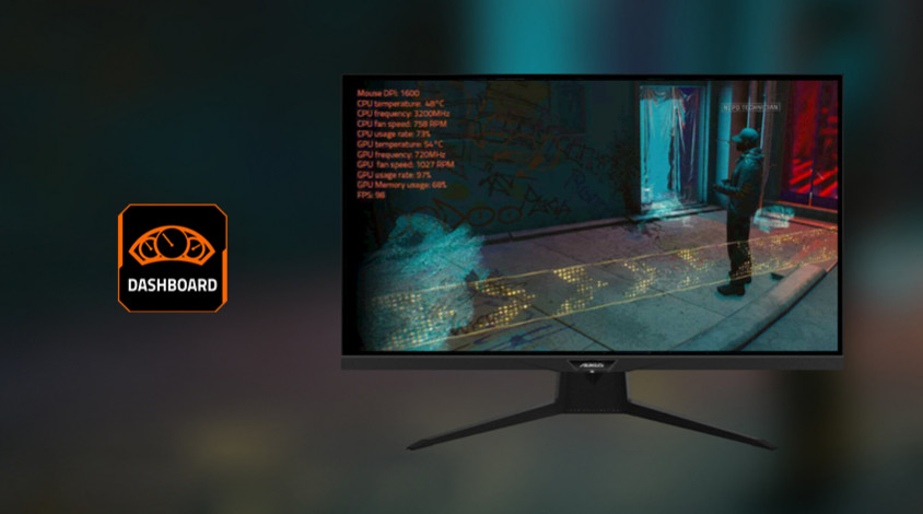 Gigabyte Aorus FI32Q X 32″ 1ms (GTG) 240Hz QHD Gaming Monitör