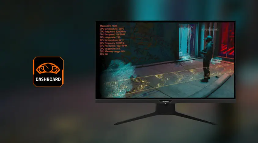 Gigabyte Aorus FI32Q 31.5” IPS QHD Gaming Monitör