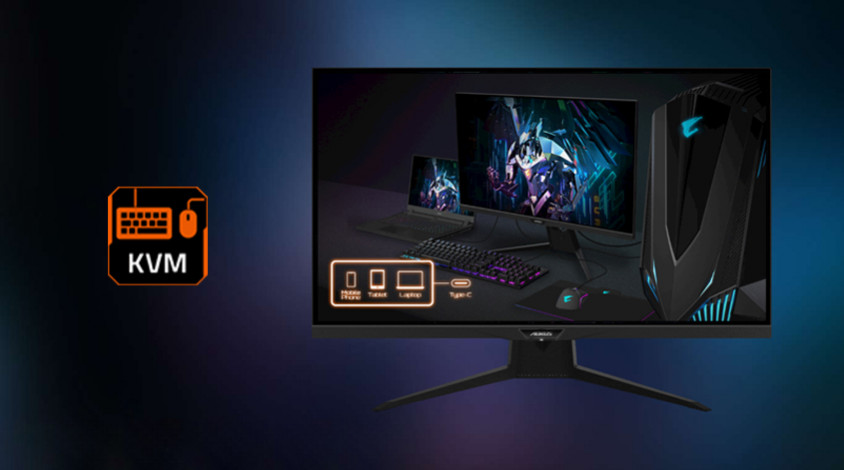 Gigabyte Aorus FI32Q X 32″ 1ms (GTG) 240Hz QHD Gaming Monitör