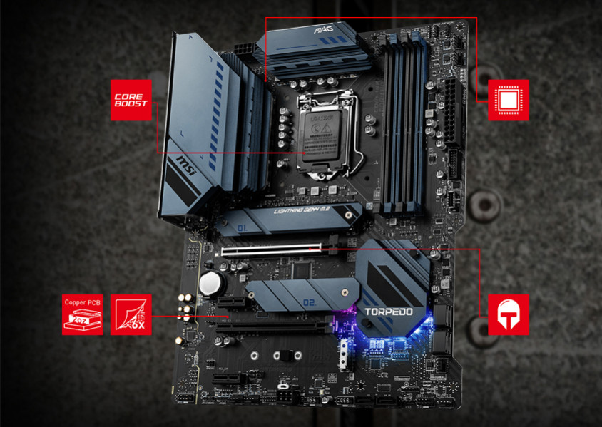 MSI MAG Z590 Torpedo Gaming Anakart