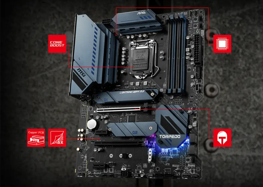 MSI MAG Z590 Torpedo Gaming Anakart