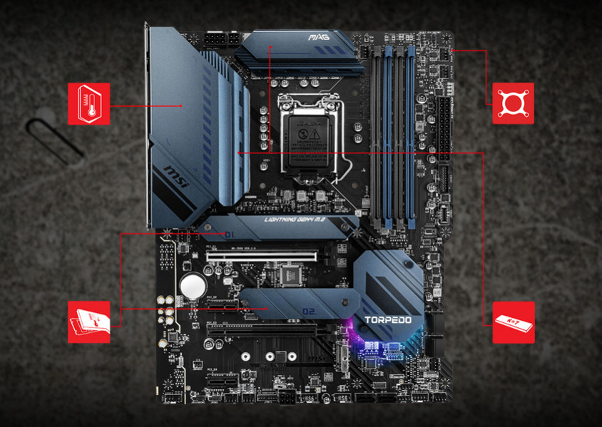 MSI MAG Z590 Torpedo Gaming Anakart