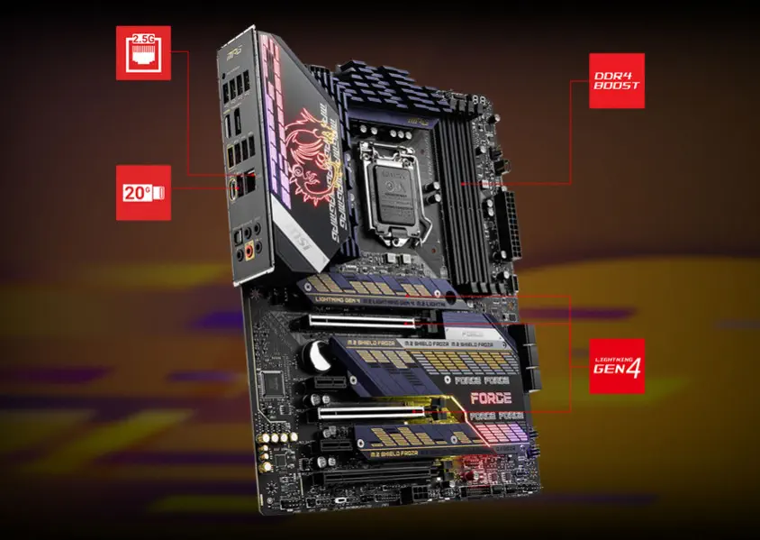 MSI MPG Z590 Gaming Force Gaming Anakart