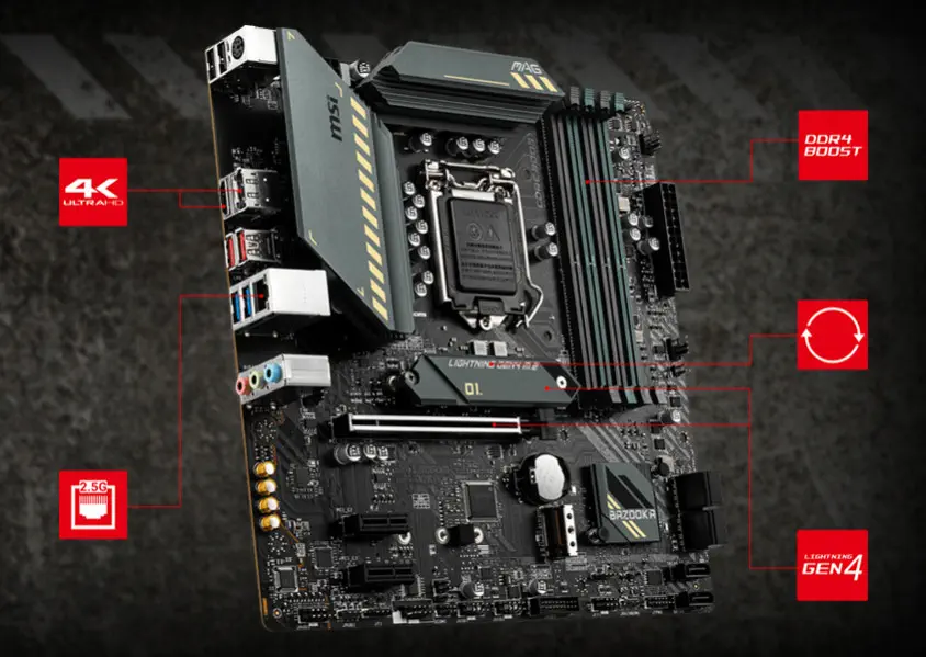 MSI MAG B560M Bazooka Gaming Anakart