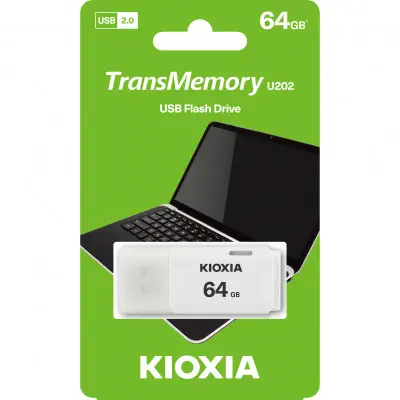 Kioxia TransMemory U202 LU202W064GG4 64GB Flash Bellek