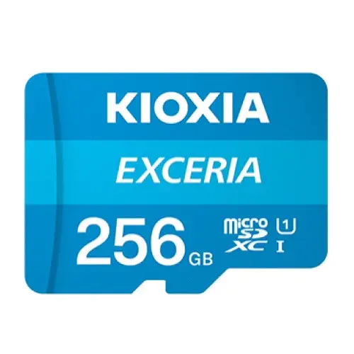 Kioxia Exceria LMEX1L256GG2 256GB MicroSD Hafıza Kartı