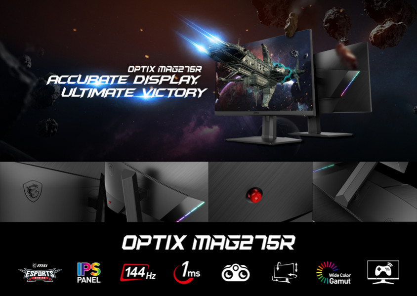 MSI Optix MAG275R 27” IPS Full HD Gaming Monitör
