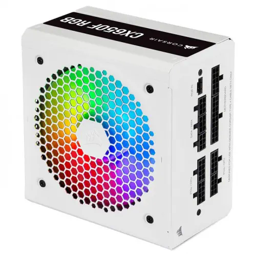 Corsair CX650F RGB White CP-9020226-EU 650W Full Modüler Power Supply