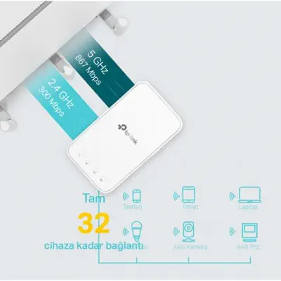 TP-Link TL-RE300 AC1200 Dual Band Menzil Genişletici