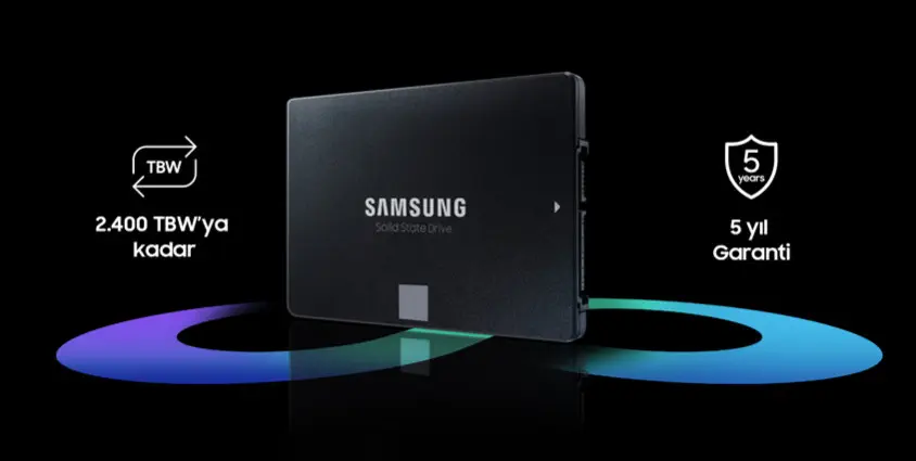 Samsung 870 EVO MZ-77E4T0BW 4TB 2.5″ SATA 3 SSD Disk