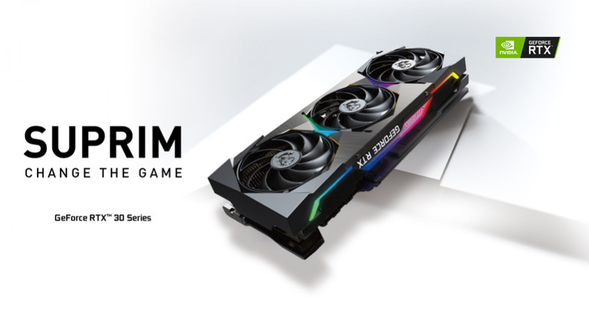 MSI GeForce RTX 3080 Ti SUPRIM 12G Gaming Ekran Kartı