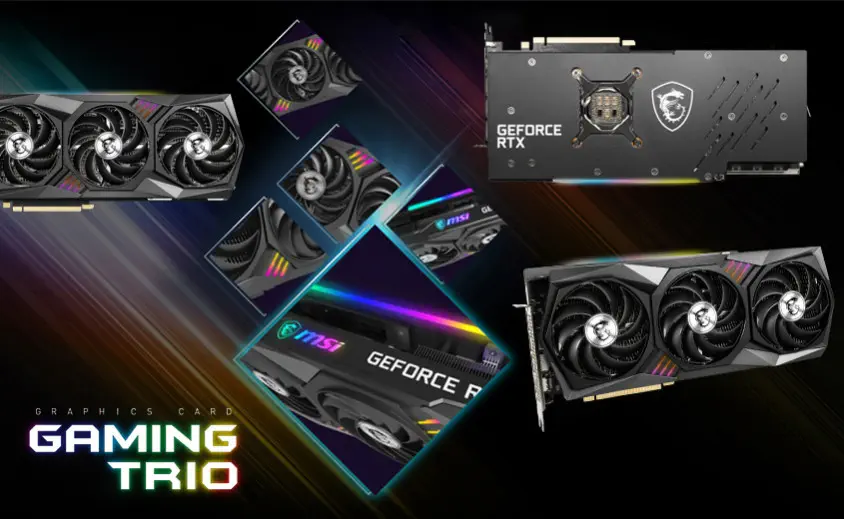 MSI GeForce RTX 3080 Ti GAMING TRIO Gaming Ekran Kartı