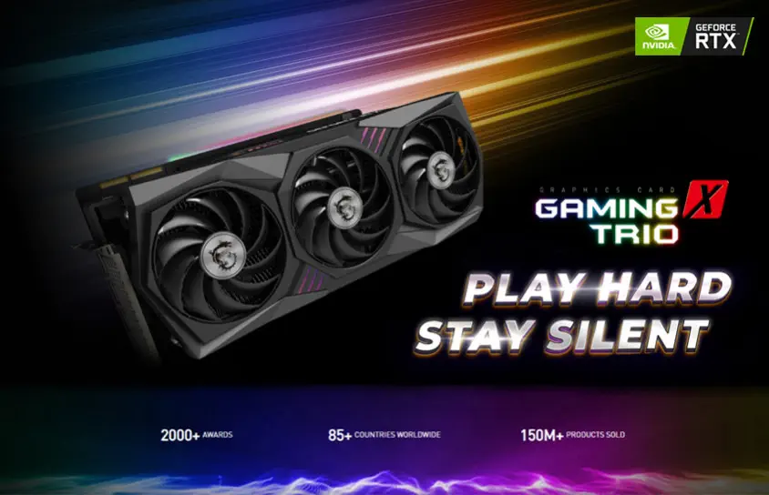 MSI GeForce RTX 3080 Ti GAMING X TRIO Gaming Ekran Kartı