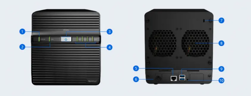 Synology DS420J Nas Depolama Ünitesi