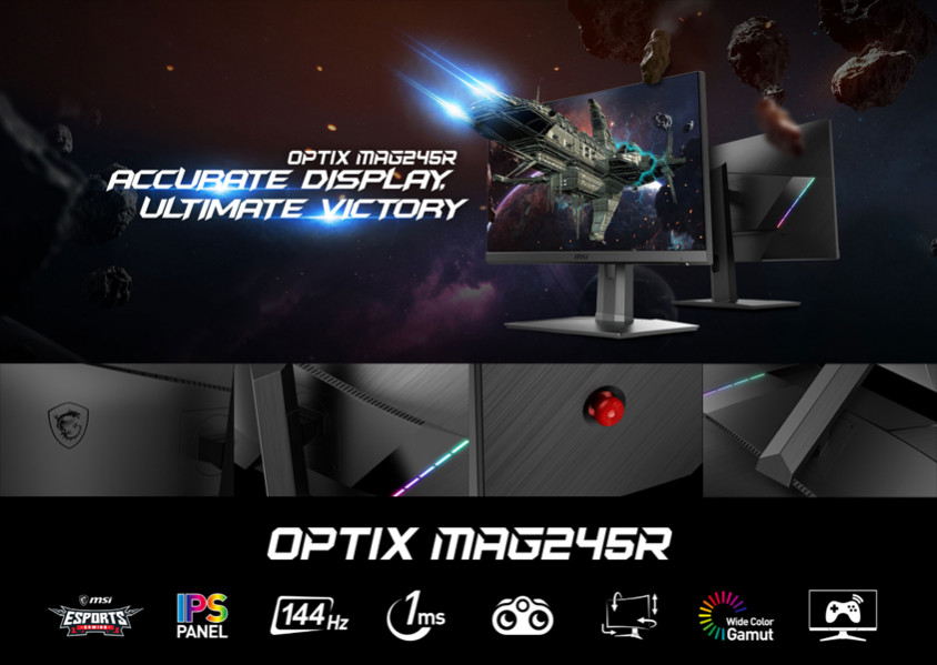 MSI Optix MAG245R 23.8” IPS Full HD Gaming Monitör