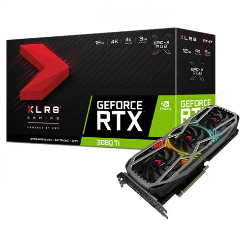 PNY GeForce RTX 3080 Ti 12GB XLR8 Gaming REVEL EPIC-X RGB Gaming Ekran Kartı