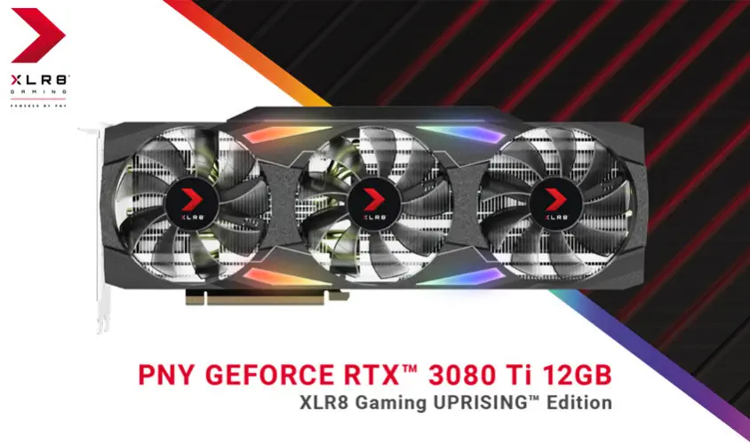 PNY GeForce RTX 3080 Ti 12GB XLR8 Gaming UPRISING EPIC-X RGB Gaming Ekran Kartı