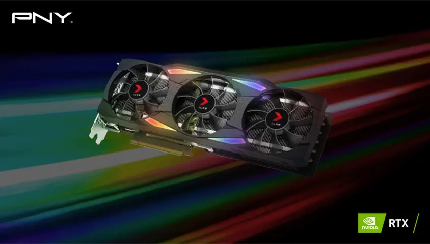 PNY GeForce RTX 3070 Ti 8GB XLR8 Gaming UPRISING EPIC-X RGB Gaming Ekran Kartı