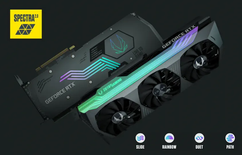 Zotac Gaming GeForce RTX 3080 Ti AMP Holo Gaming Ekran Kartı