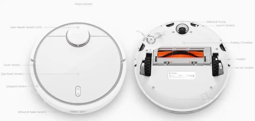 Xiaomi Mi Vacuum Cleaner Akıllı Robot Süpürge