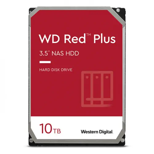 WD Red Plus WD101EFBX 10TB 3.5″ SATA 3 NAS Harddisk