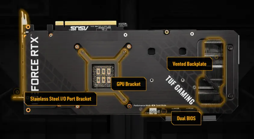 Asus TUF Gaming GeForce RTX 3080 Ti OC Gaming Ekran Kartı