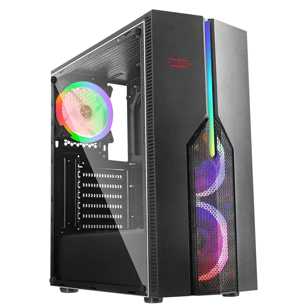 Hiper Lulu 3x120mm Rainbow Gaming ATX Kasa