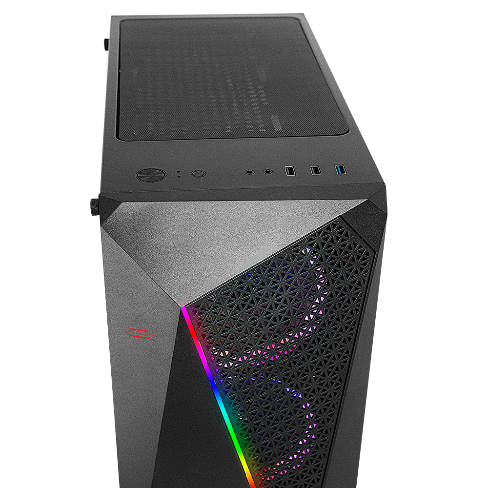 Hiper Lux 500W 3x120mm Rainbow Gaming ATX Kasa 