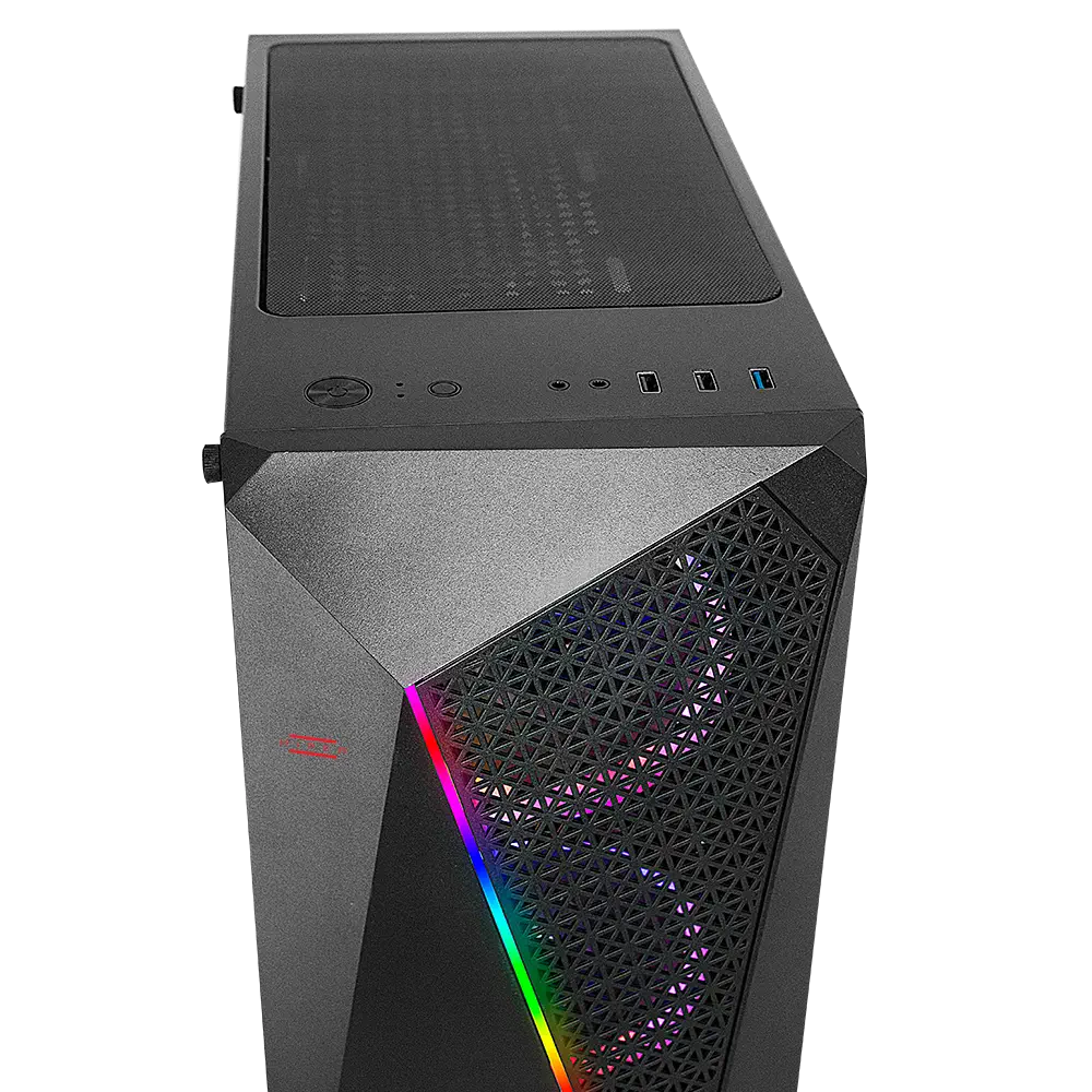 Hiper Lux 350W 3x120mm Rainbow Gaming ATX Kasa