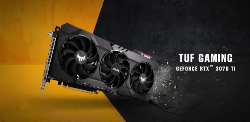 ASUS TUF Gaming GeForce RTX 3070 Ti OC Gaming Ekran Kartı