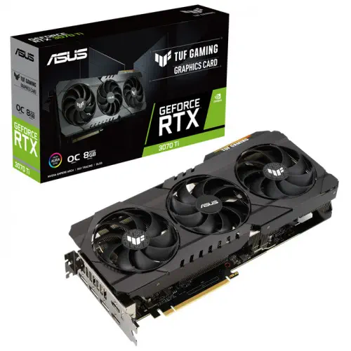 ASUS TUF Gaming GeForce RTX 3070 Ti OC Gaming Ekran Kartı