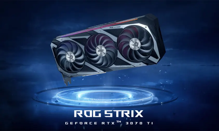 Asus ROG Strix GeForce RTX 3070 Ti OC Gaming Ekran Kartı