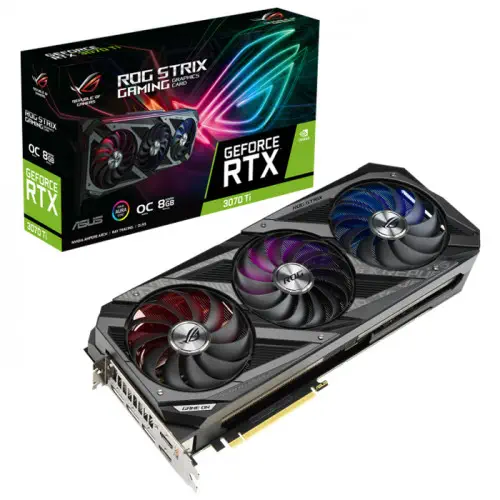 Asus ROG Strix GeForce RTX 3070 Ti OC Gaming Ekran Kartı