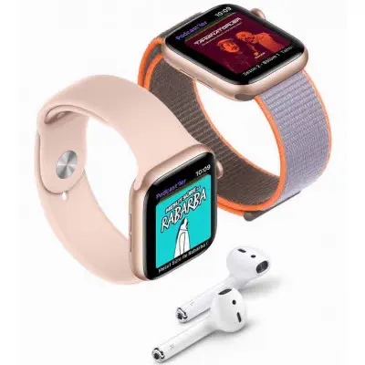 Apple Watch Nike Seri 5 GPS 44mm MX3V2TU/A Akıllı Saat