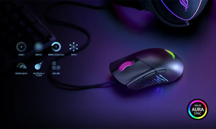 ASUS ROG Gladius III Kablolu Gaming Mouse