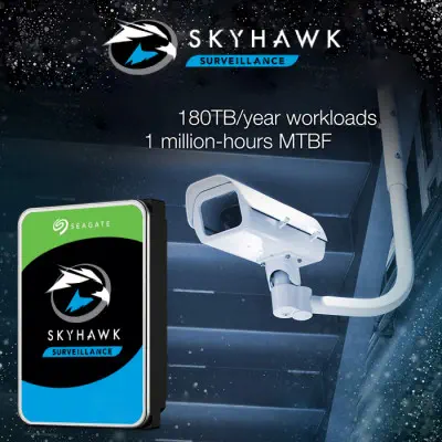 Seagate Skyhawk ST2000VX015 2TB 3.5” SATA 3 Güvenlik Diski