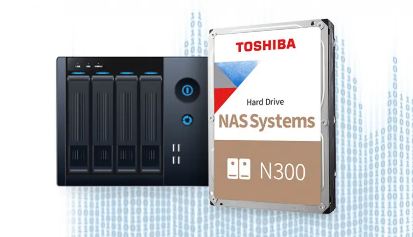 Toshiba N300 HDWG160UZSVA 6TB NAS Harddisk