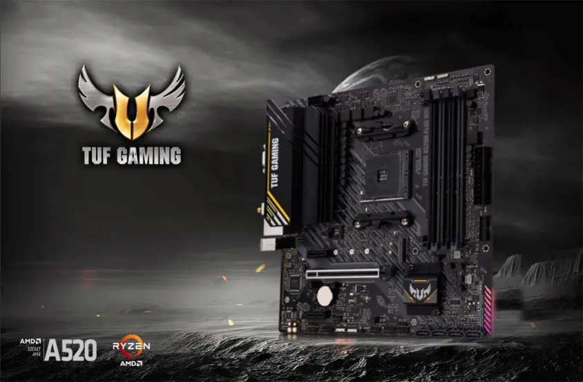 Asus TUF Gaming A520M-Plus WIFI Gaming Anakart