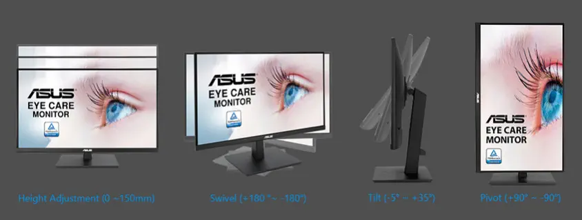 ASUS VA27AQSB 27″ IPS WQHD Monitör