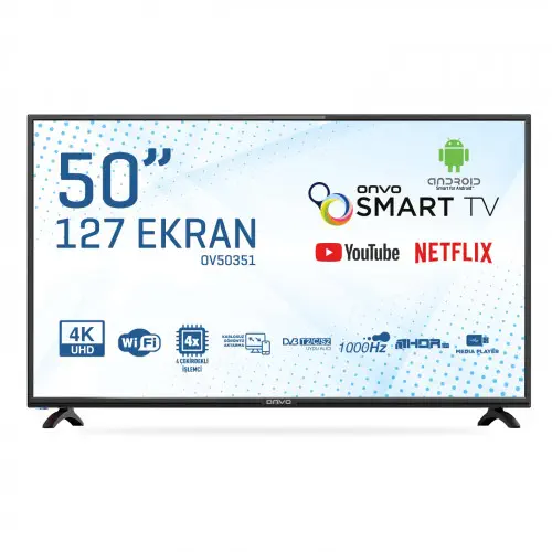 Onvo OV50351 50 inç 127 Ekran TV  