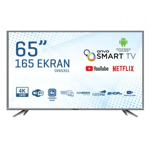 Onvo OV65351 65 inç 165 Ekran TV